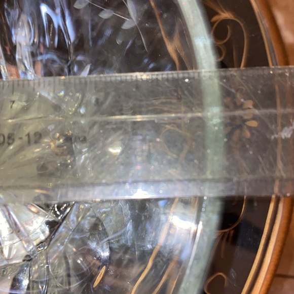 Princess House Heritage Pattern Salad Bowl - Picture 4 of 7